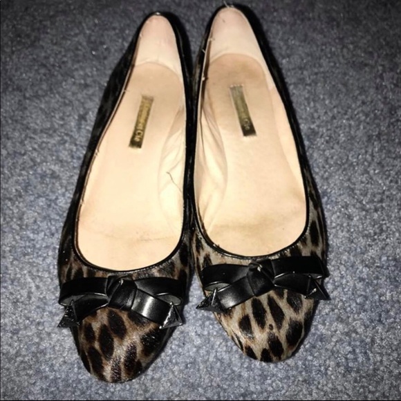Pony Hair Leopard Print Flats - Picture 8 of 8